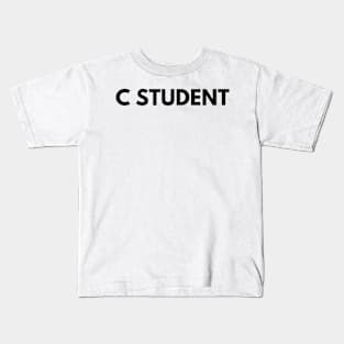 C STUDENTS Kids T-Shirt